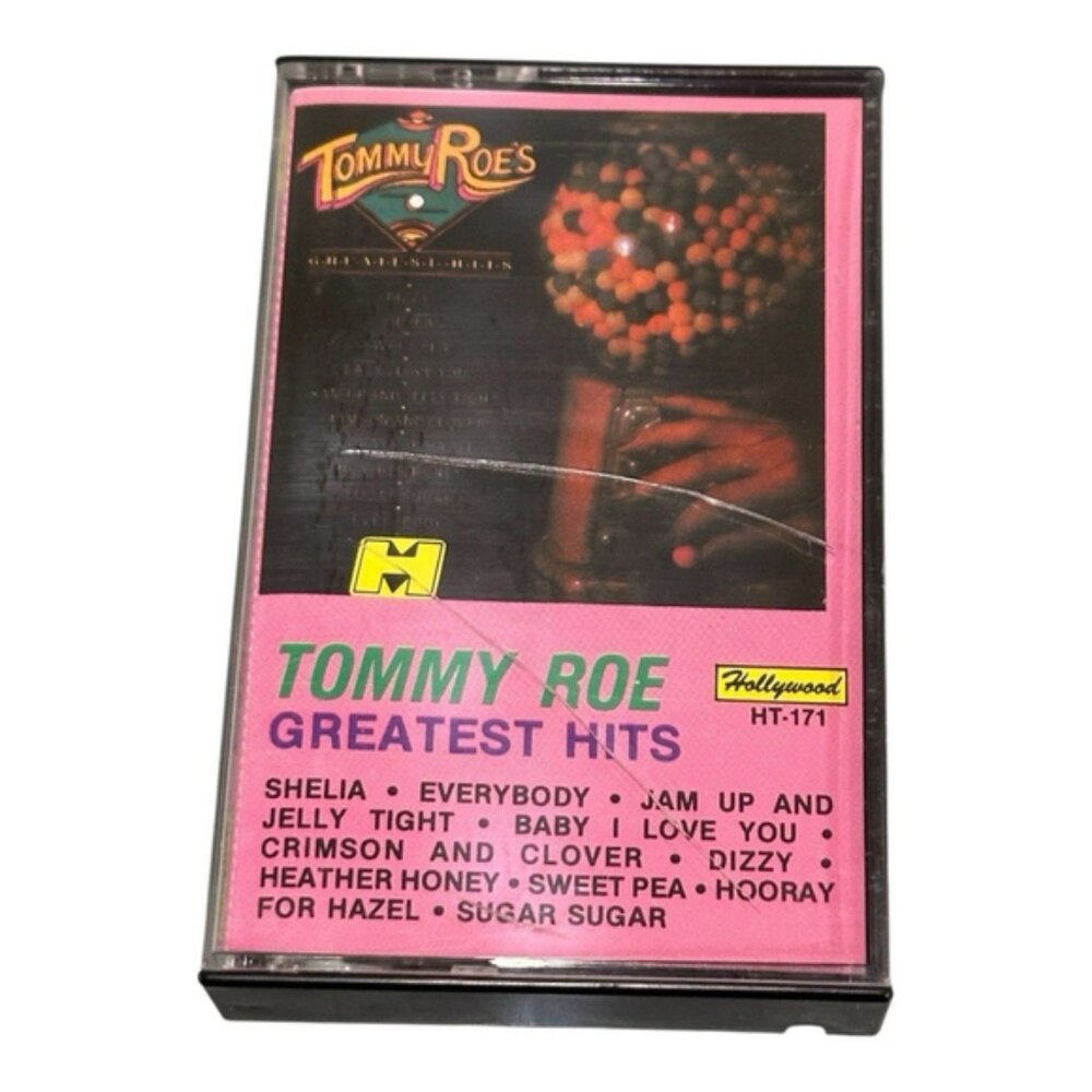 Tommy Roes Greatest Hits Cassette Tape